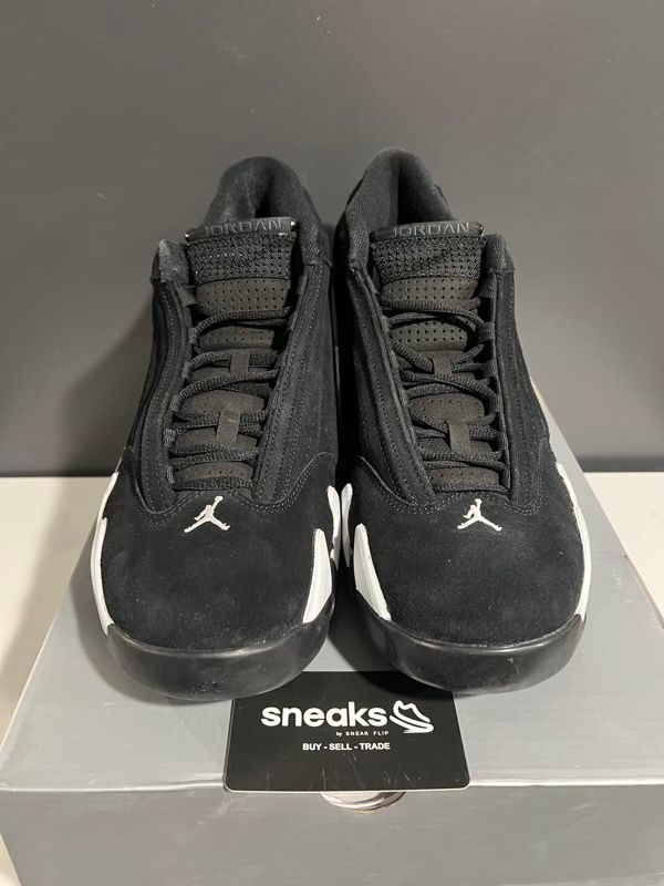 NEW SIZE 13M Jordan 14 Retro Black White