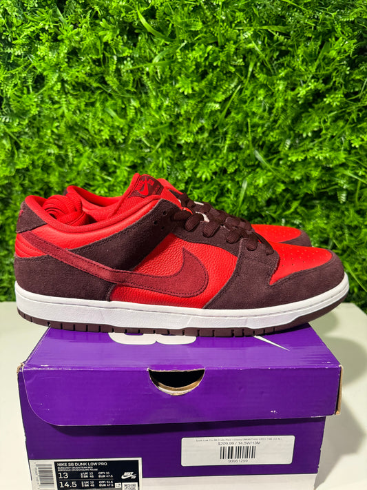 Dunk Low Pro SB Fruity Pack - Cherry DM0807-600 USED 13M OG ALL