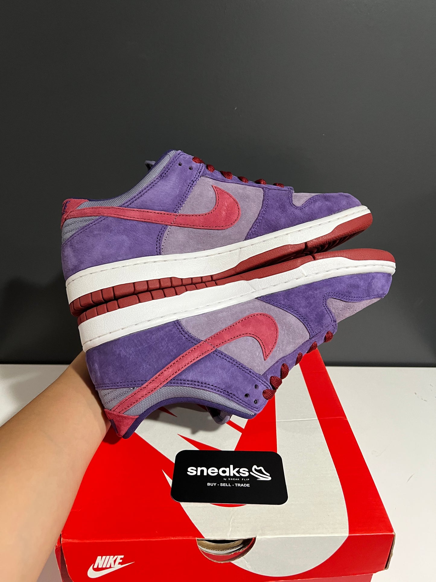 USED Dunk Low Retro Vol. 1 SP Plum CU1726-500 SIZE 10M OG ALL JY25-156