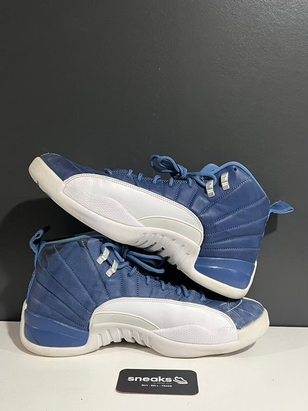 USED SIZE 13M Jordan 12 Retro Indigo - Used Damaged Box