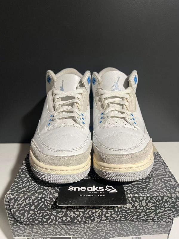 USED SIZE 9.5M Jordan 3 Retro Lucky Shorts - Used