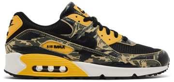 NEW Air Max 90 Premium Camo Pack University Gold IF1721-001 SIZE 11.5M OG ALL