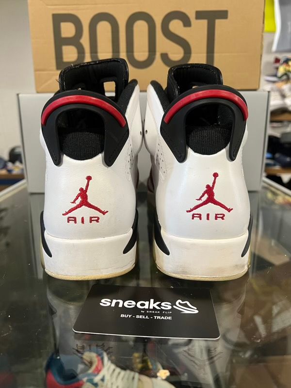 USED SIZE 9.5M Jordan 6 Retro Carmine (2014) - USED NO BOX