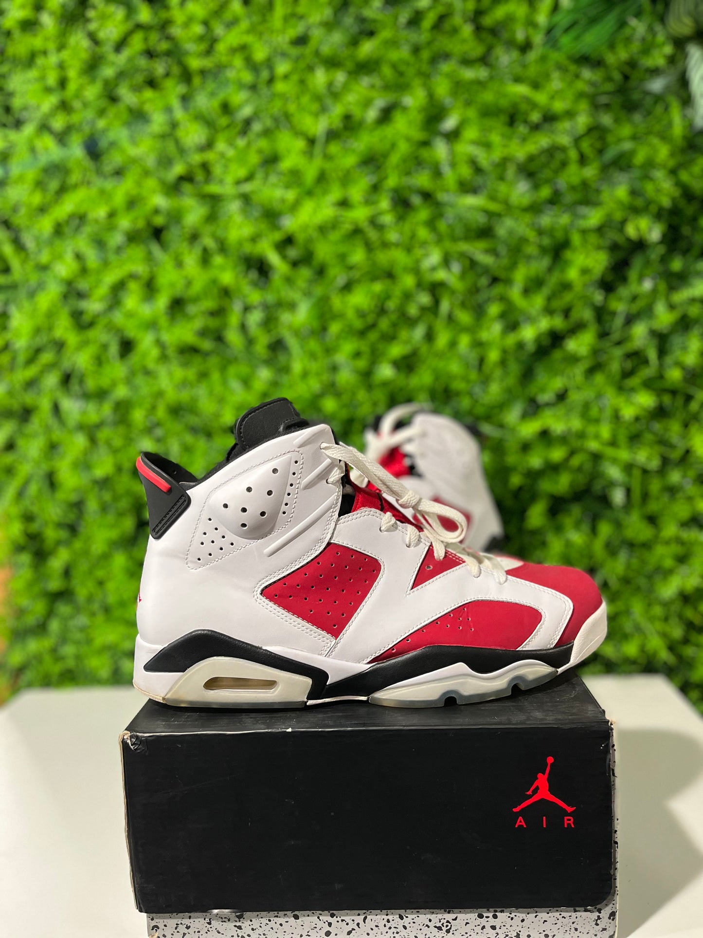 Air Jordan 6 Retro Carmine 2014 384664-160 USED SIZE 11.5M OG ALL