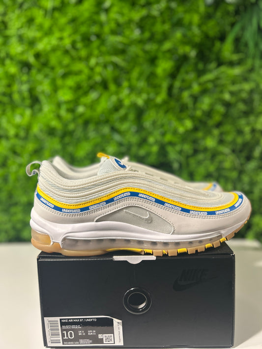 Undefeated x Air Max 97 UCLA Bruins DC4830-100 WORN ONCE SIZE 10M