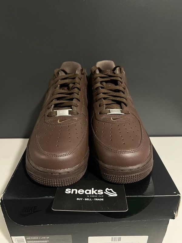 NEW SIZE 10M Nike Air Force 1 Low Supreme Baroque Brown