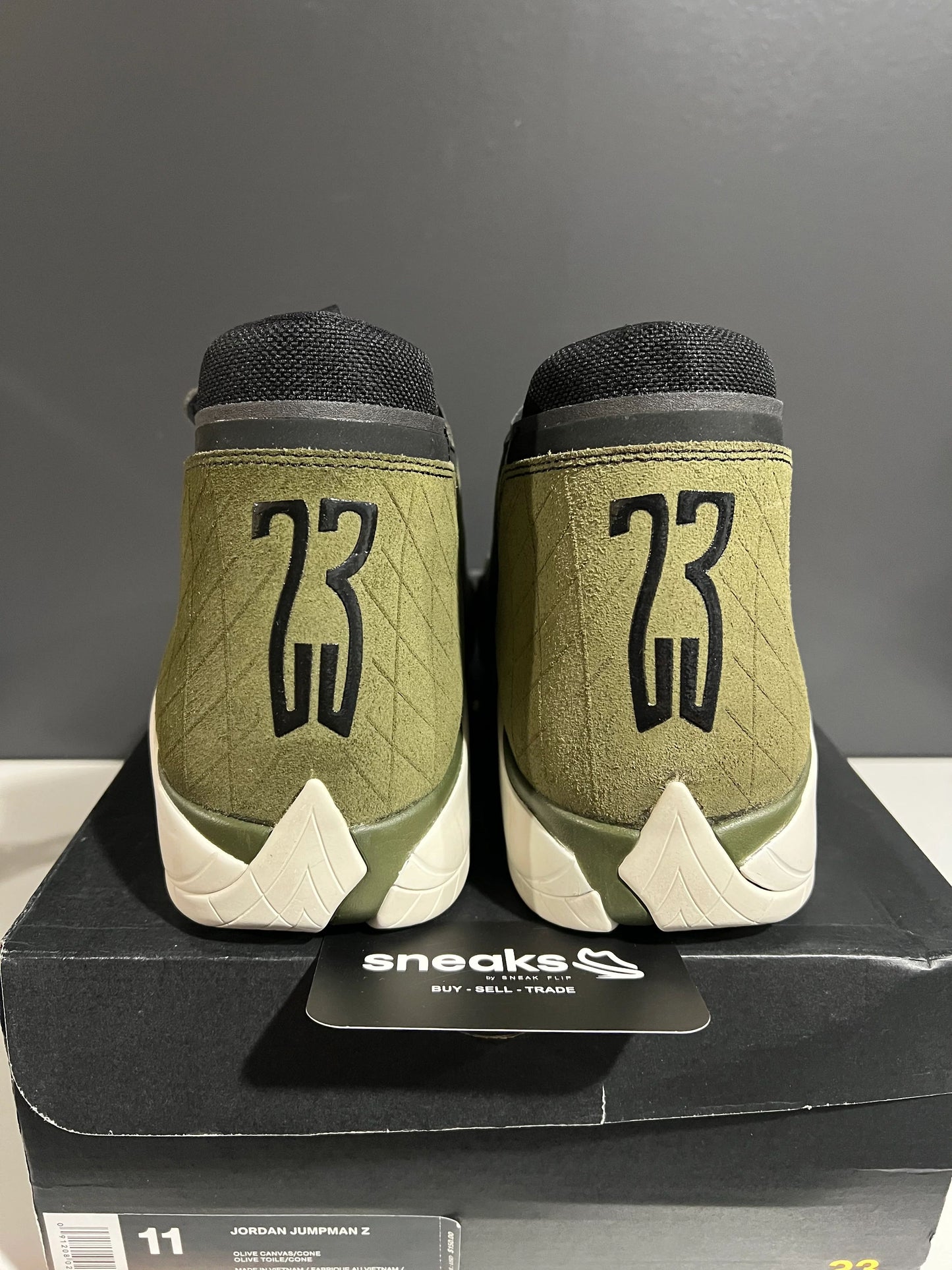 Jordan Jumpman Z Olive Canvas