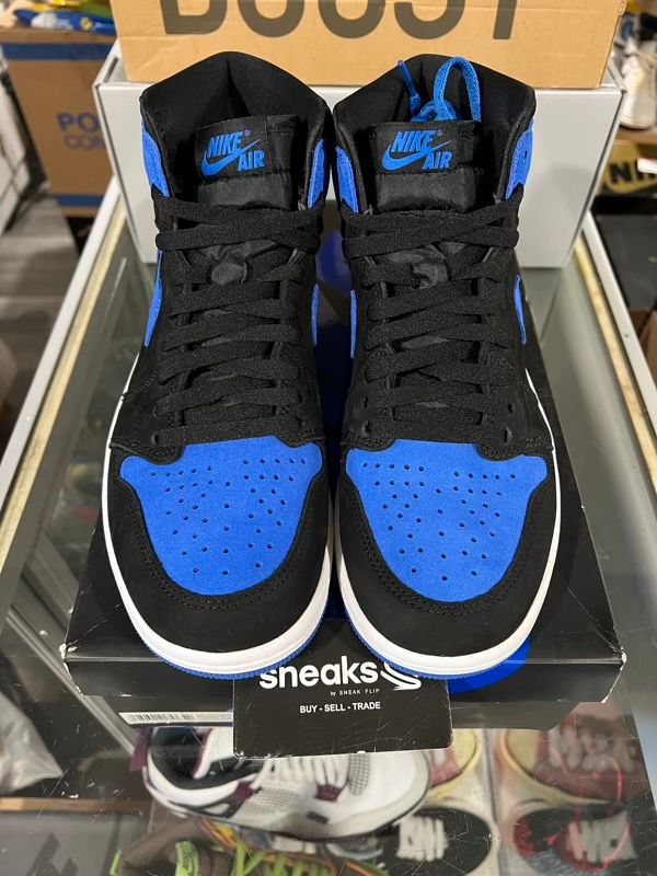 USED SIZE 9.5M Jordan 1 Retro High OG Royal Reimagined - Used