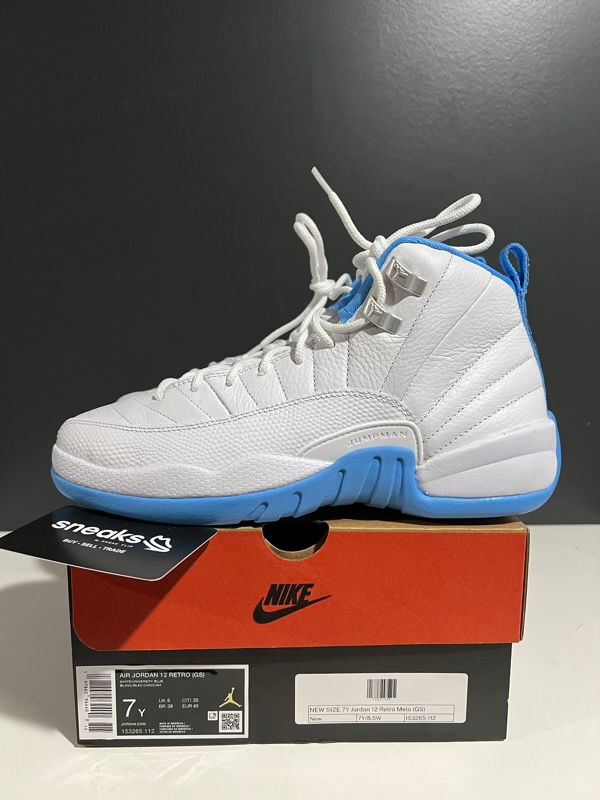 NEW SIZE 7Y Jordan 12 Retro Melo (GS)