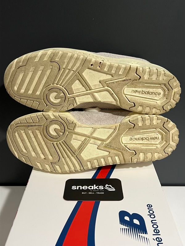 USED SIZE 9M New Balance 550 Aime Leon Dore Grey Suede - Used