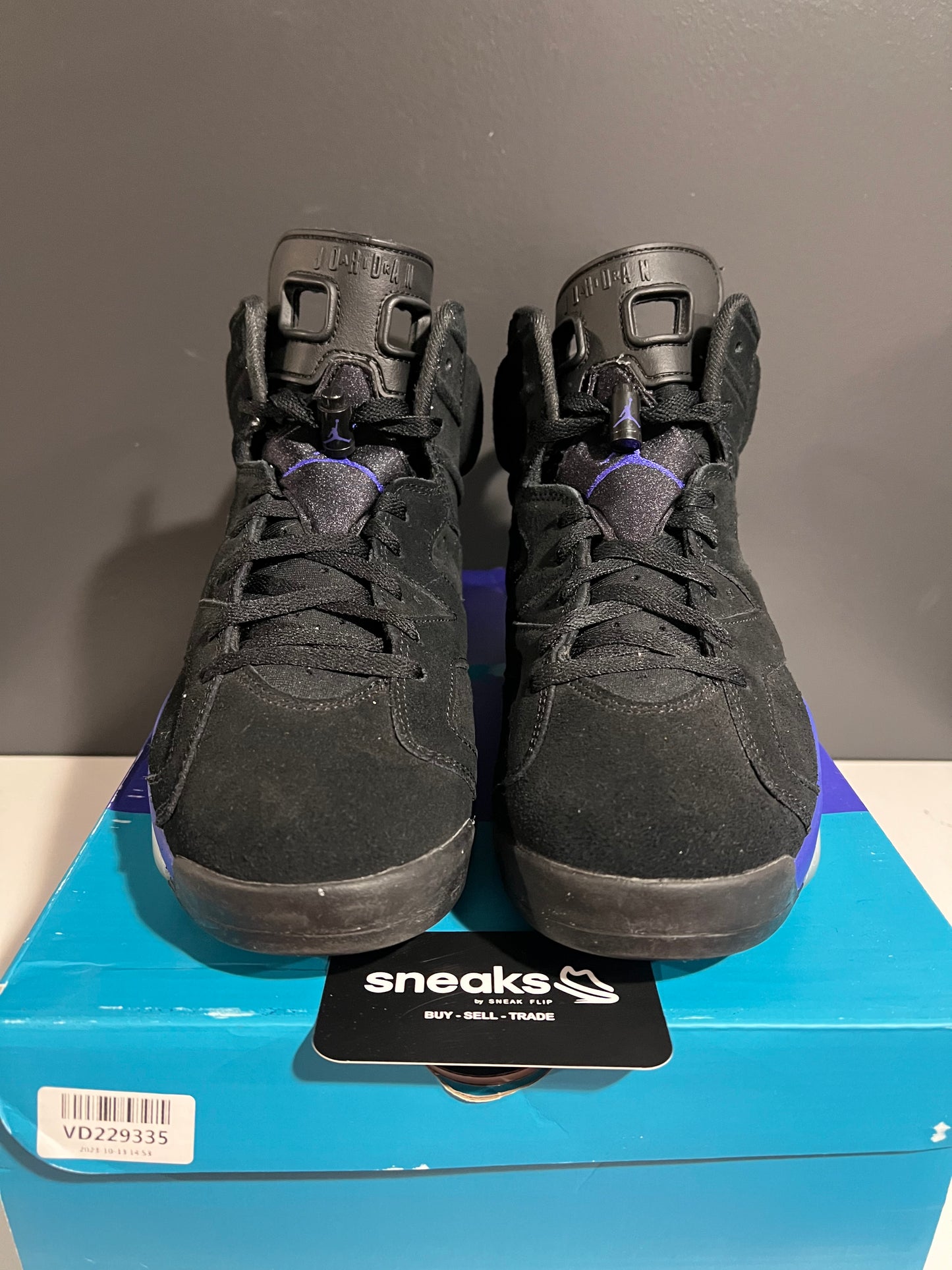 USED Air Jordan 6 Retro Aqua CT8529-004 SIZE 11M OG ALL JN25-195