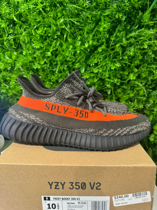 Yeezy Boost 350 V2 Carbon Beluga HQ7045 USED SIze 10.5M