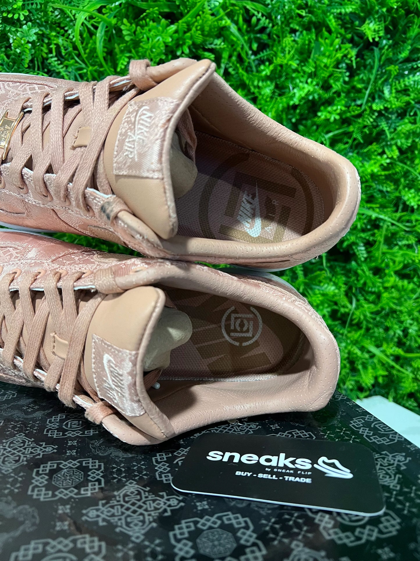 Nike Air Force 1 Low CLOT Rose Gold Silk (Special Box) - Used
