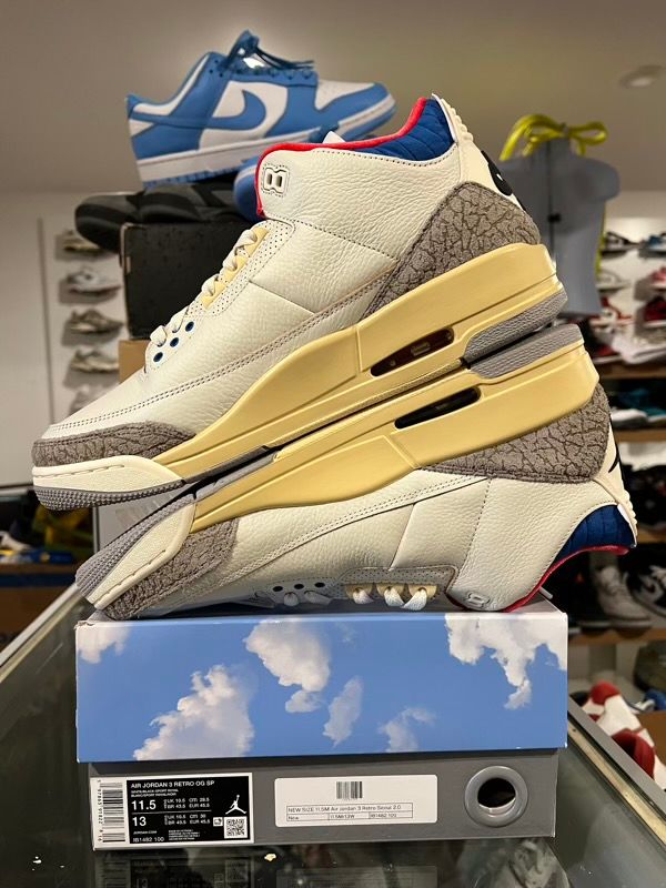 NEW SIZE 11.5M Air Jordan 3 Retro Seoul 2.0 - New (DAMAGED BOX LID)