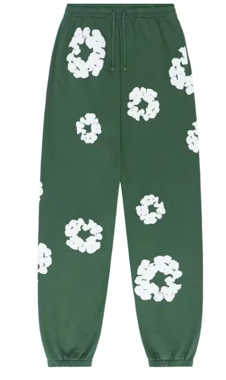 Denim Tears The Cotton Wreath Sweatpants Green