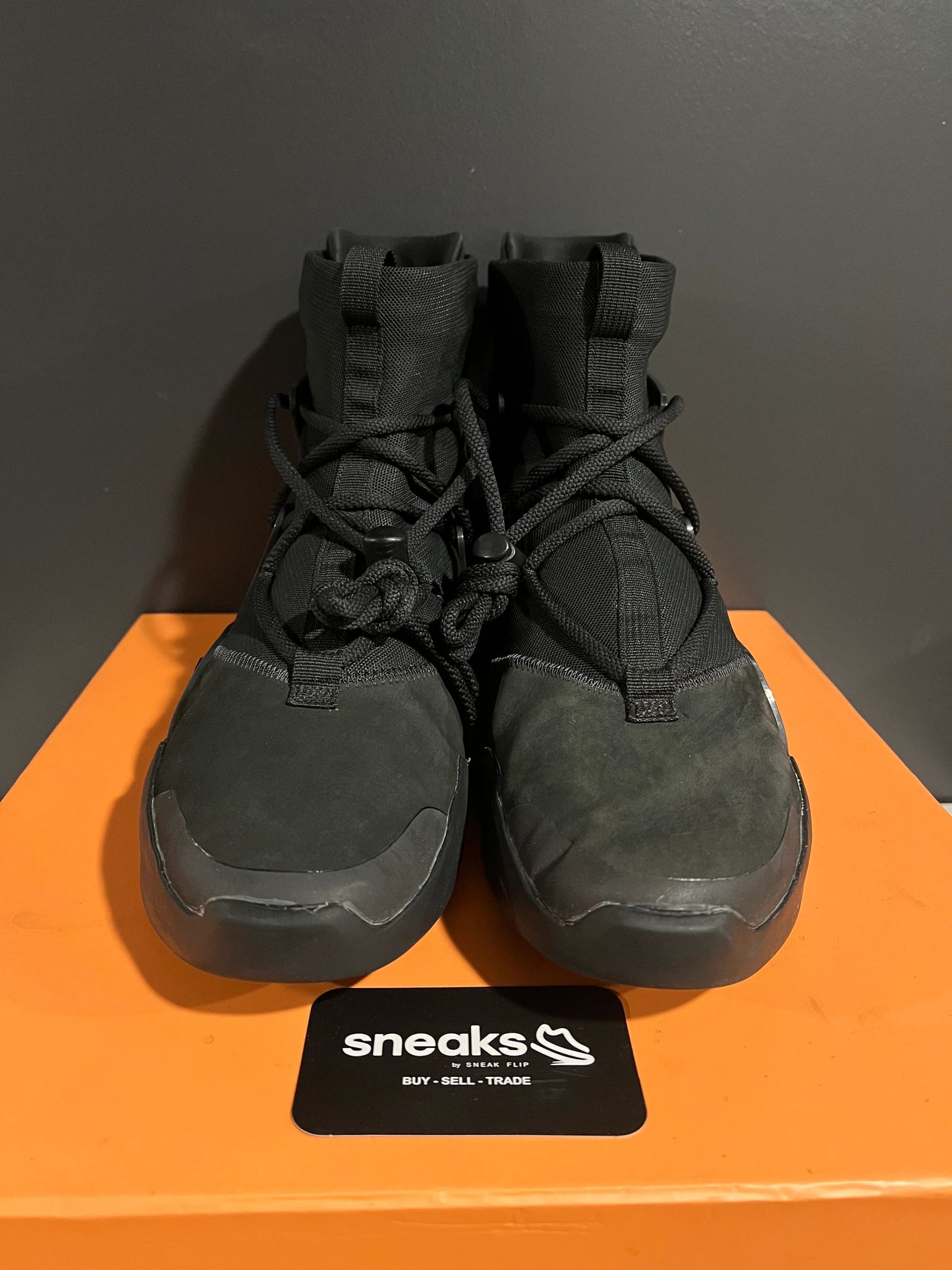 Nike Air Fear of God 1 Triple Black - Used