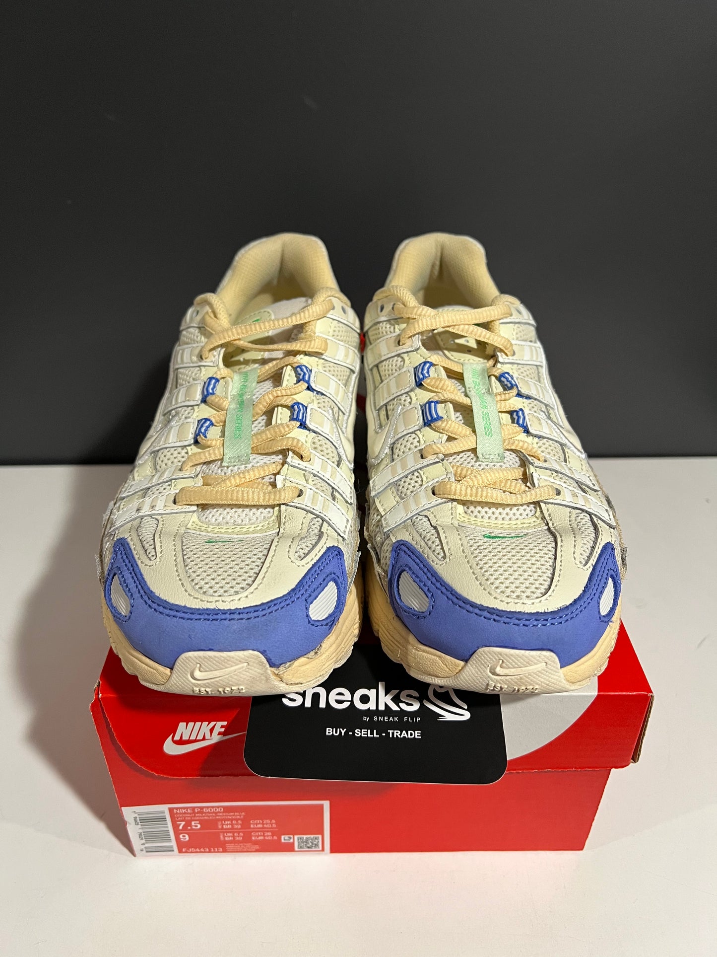 USED P-6000 Athletic Department FJ5443-113 SIZE 7.5M OG ALL AG25-375