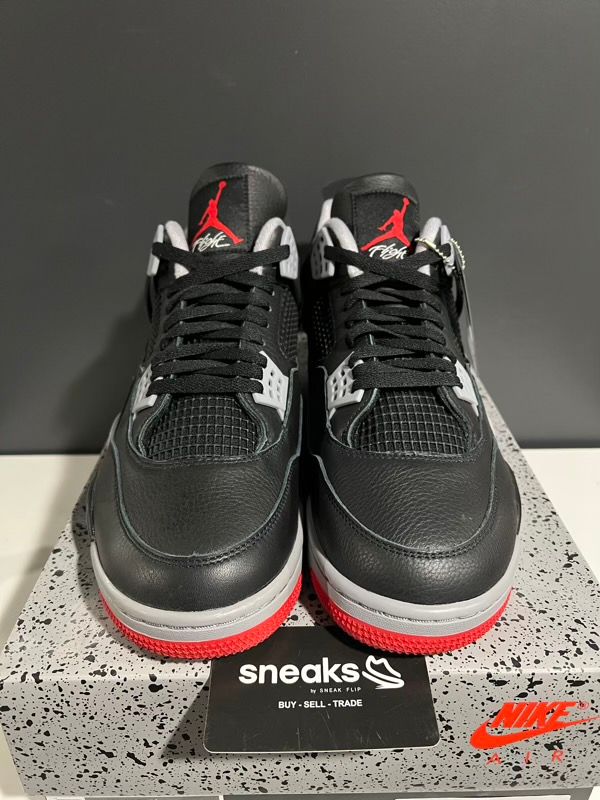 NEW SIZE 13M Jordan 4 Retro Bred Reimagined