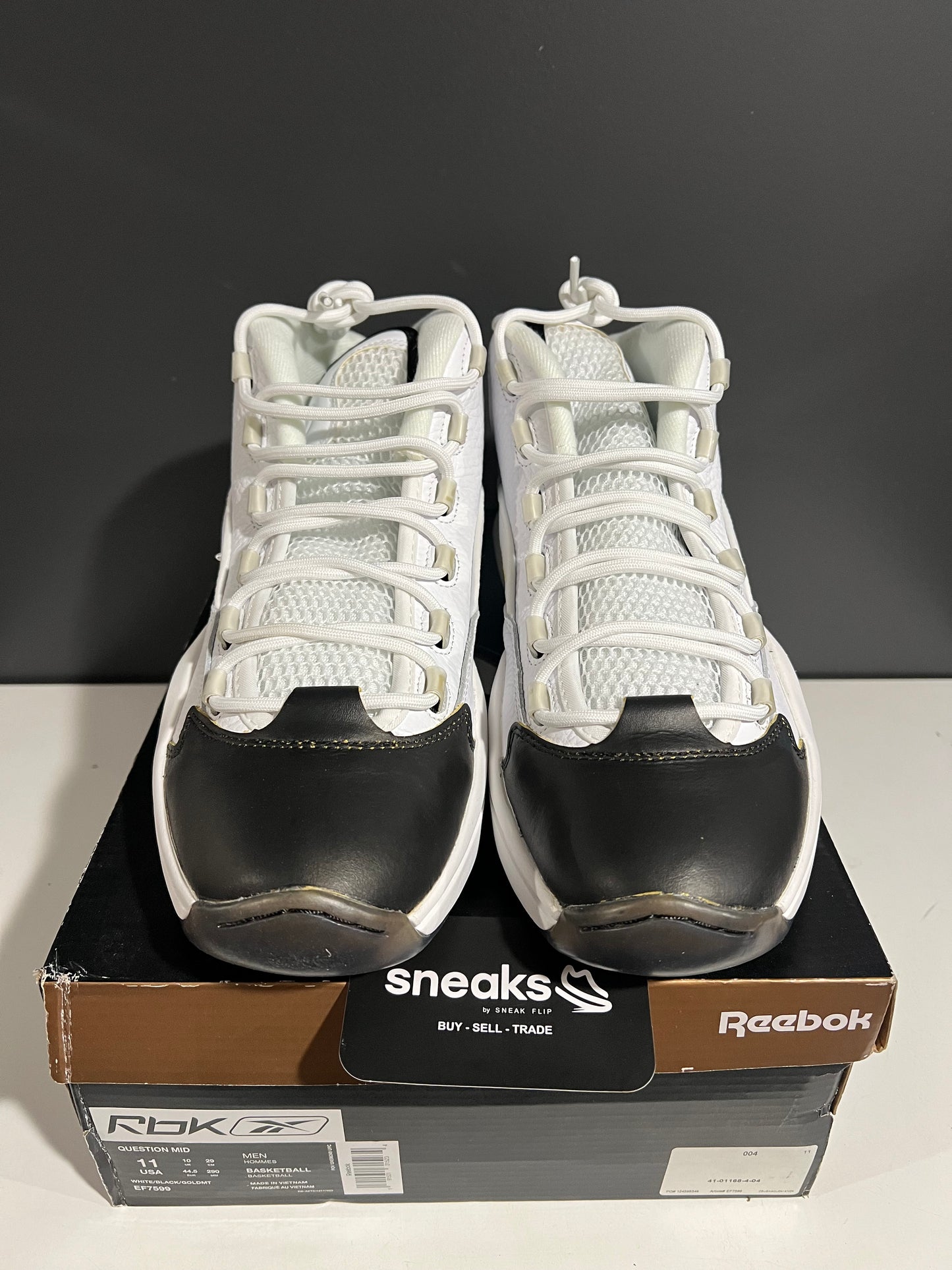 NEW Question Mid Respect My Shine EF7599 SIZE 11M OG ALL AG25-301