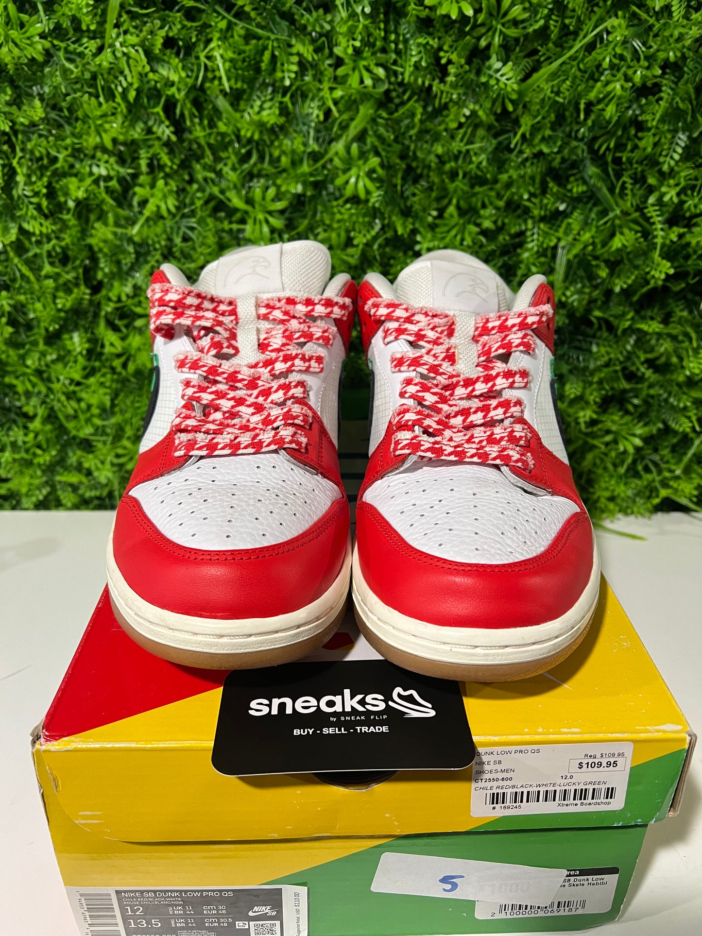 USED Frame Skate x Dunk Low SB Habibi CT2550-600 SIZE 12M OG ALL