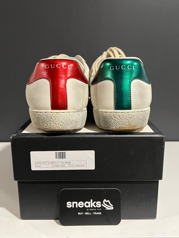 USED SIZE 12.5M Gucci Ace Blade - Used