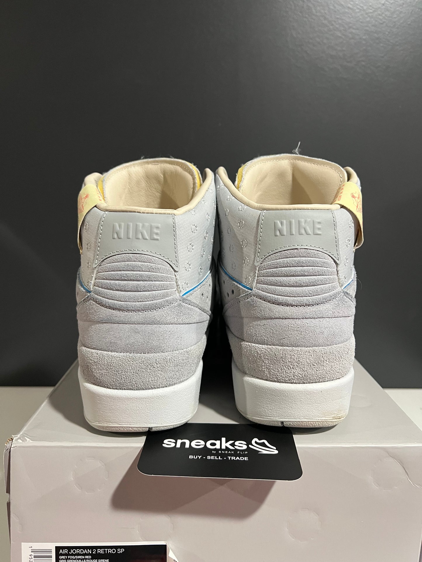 Jordan 2 Retro SP Union Grey Fog - Used