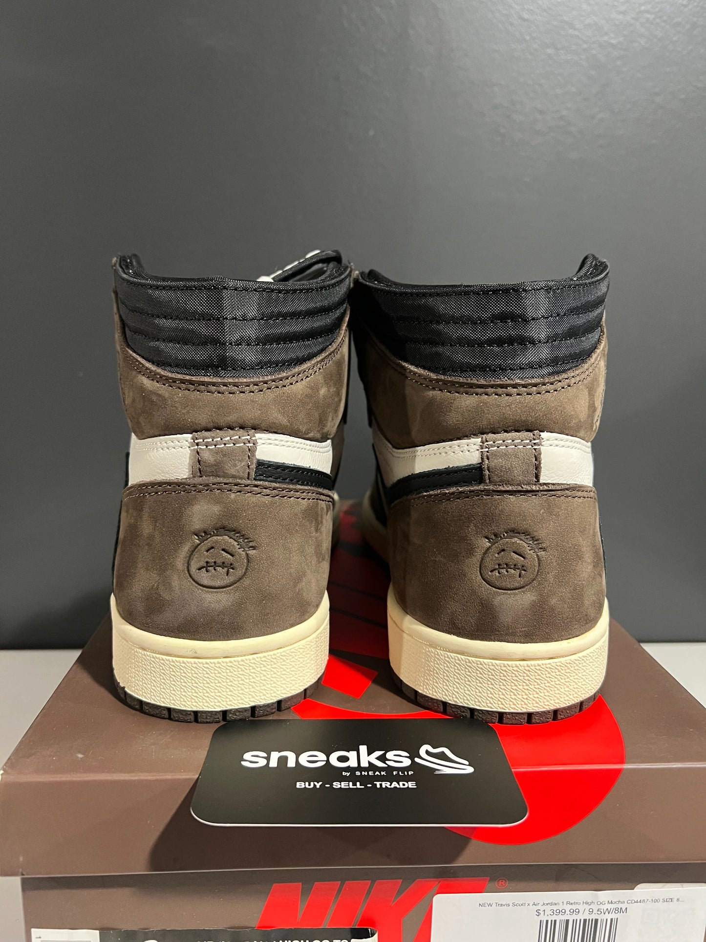 Jordan 1 Retro High OG SP Travis Scott Mocha (Sample)