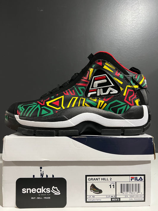USED Grant Hill 2 Black Jelly Bean Lemon 1BM01260-041 SIZE 11M OG ALL AG25-309