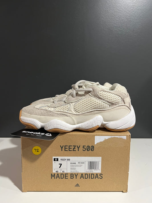 USED Yeezy 500 Stone Taupe ID1600 SIZE 7M OG ALL AG25-80