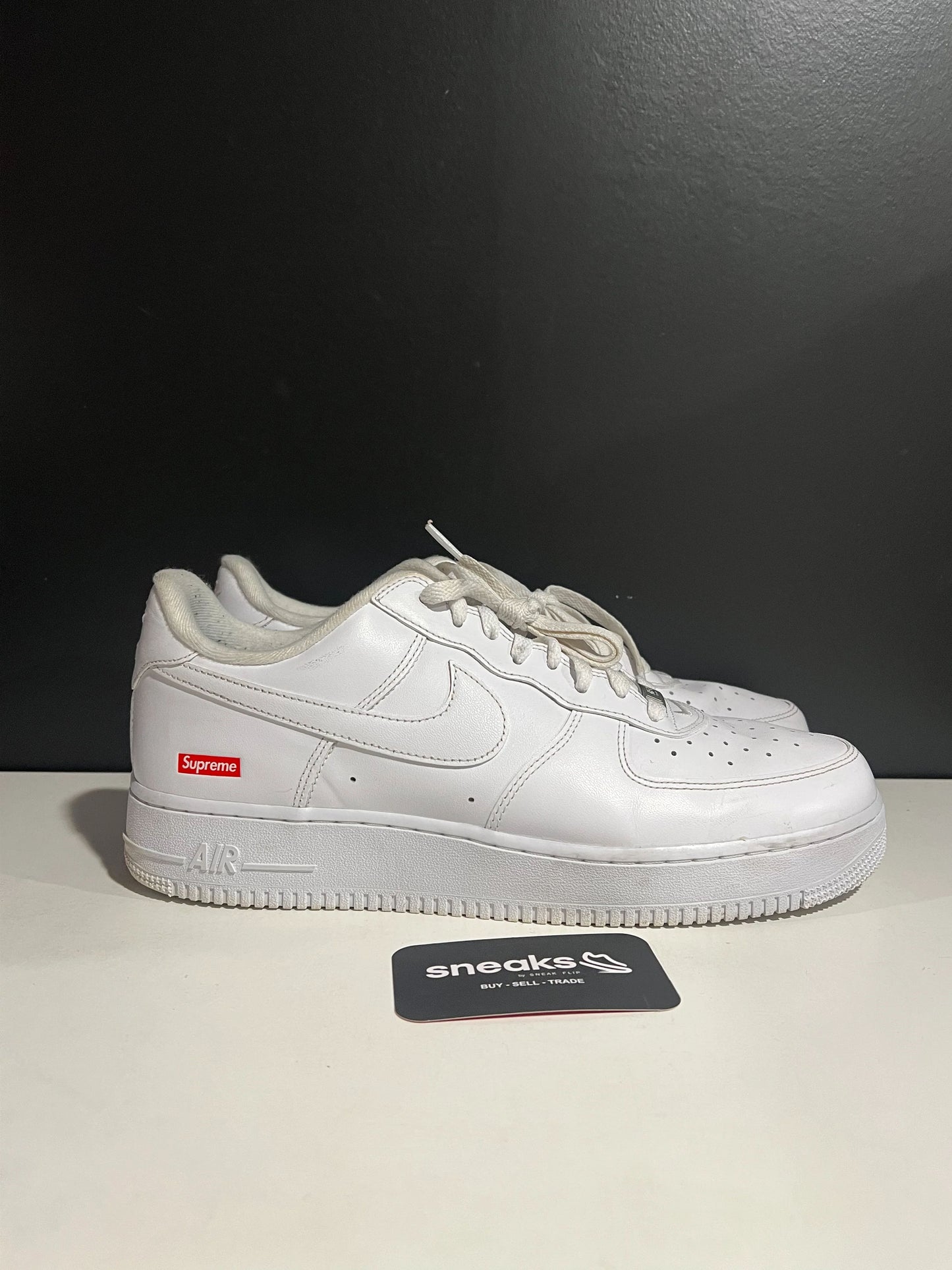 Nike Air Force 1 Low Supreme White - Used