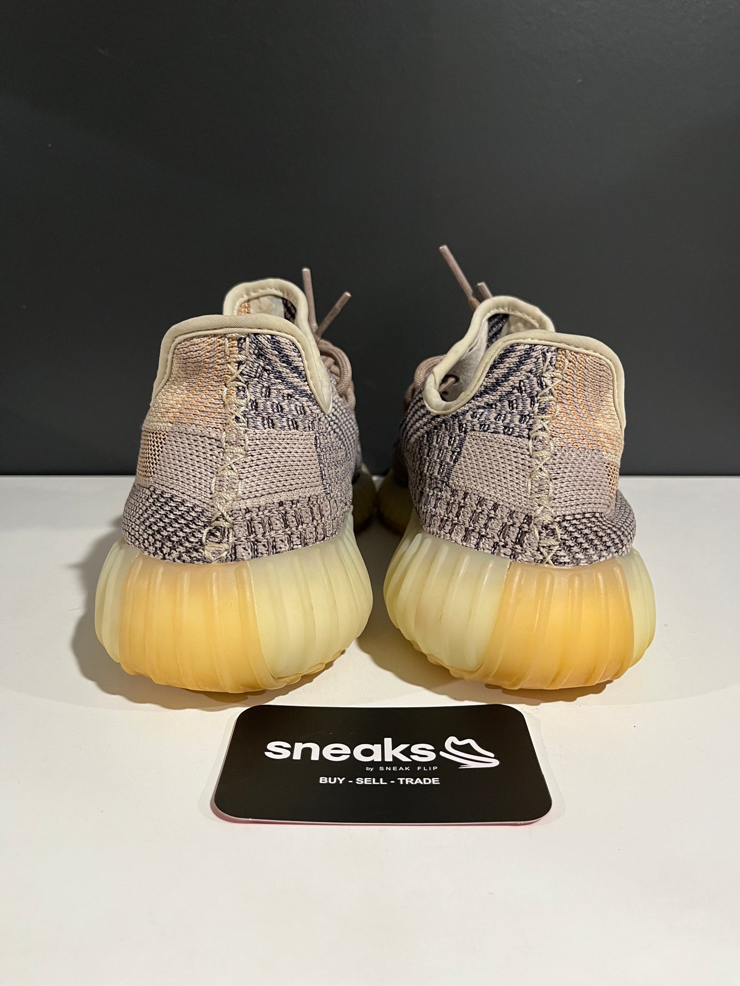 USED Yeezy Boost 350 V2 Ash Pearl GY7658 SIZE 7.5M NO BOX