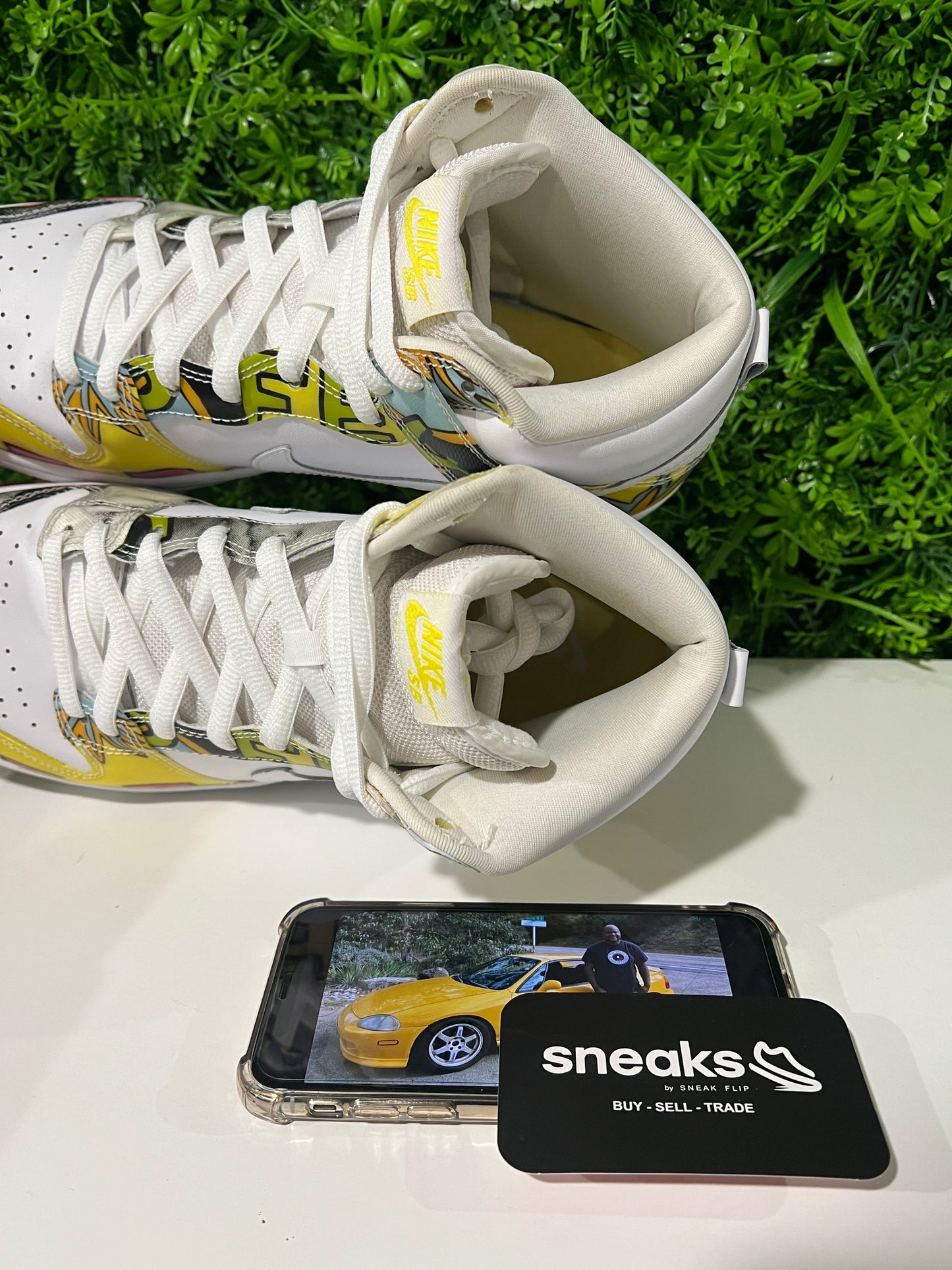 USED Dunk High Premium SB QS De La Soul 748751-177 SIZE 10.5M NO BOX