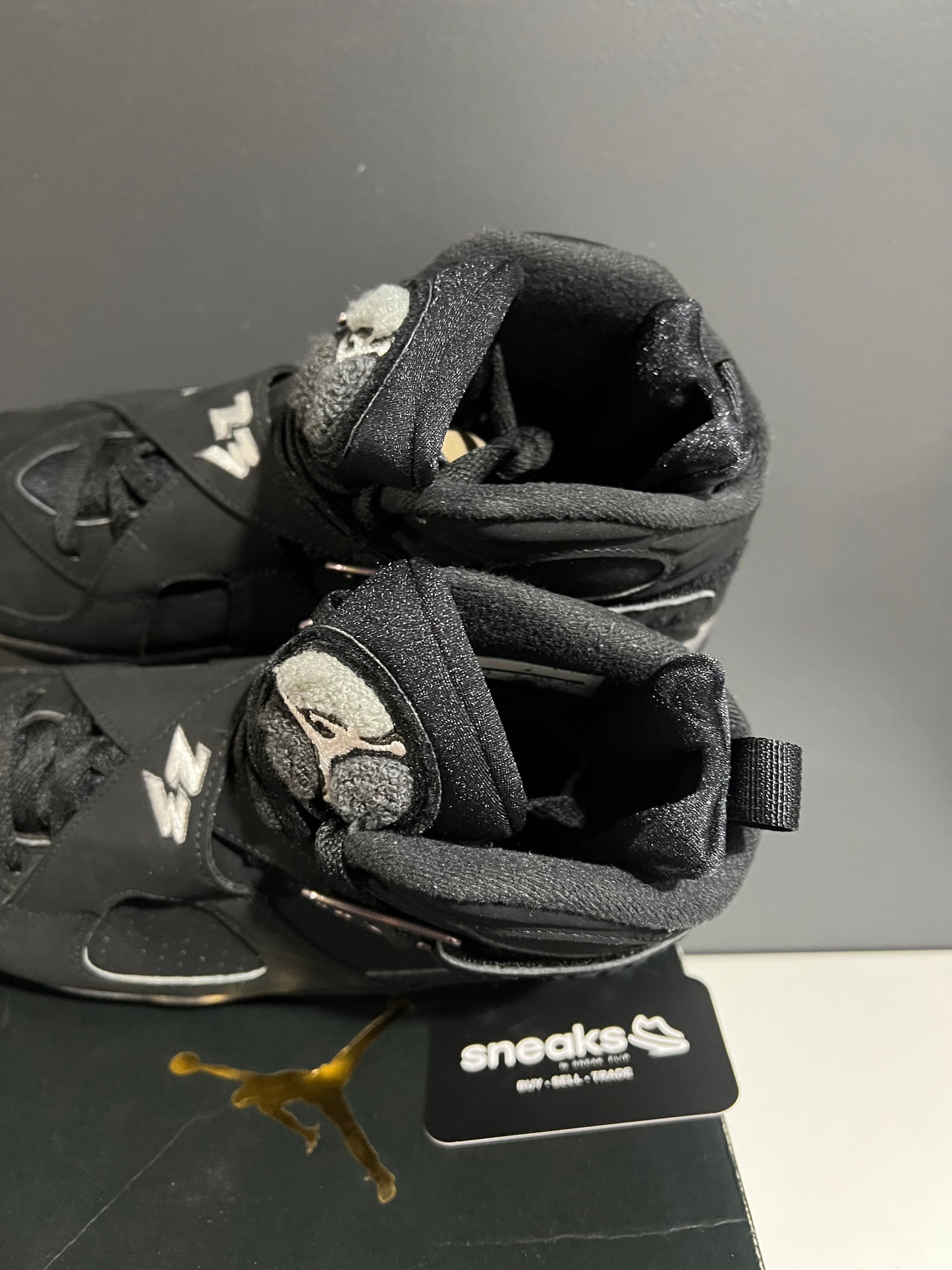 USED Air Jordan 8 Retro Chrome 2015 305381-003 SIZE 9M OG ALL JY25-134