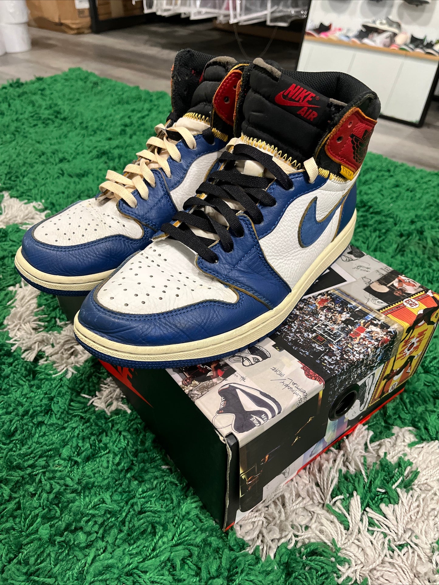 Union LA x Air Jordan 1 Retro High NRG Storm Blue BV1300-146