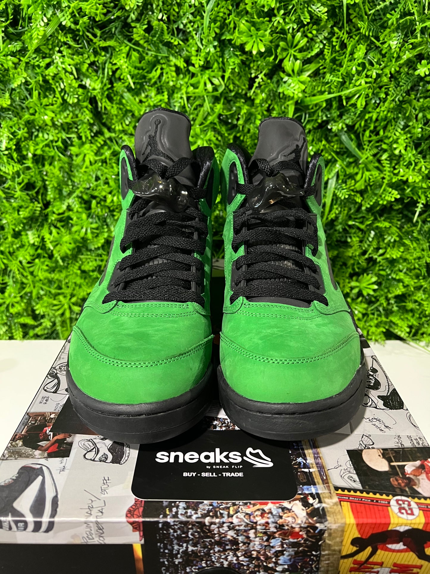 USED Air Jordan 5 Retro SE Oregon CK6631-307 SIZE 9M OG ALL