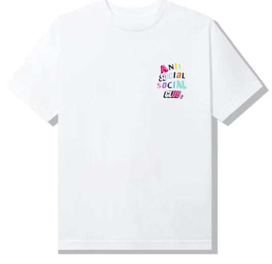 Anti Social Social Club The Real Me Tee White
