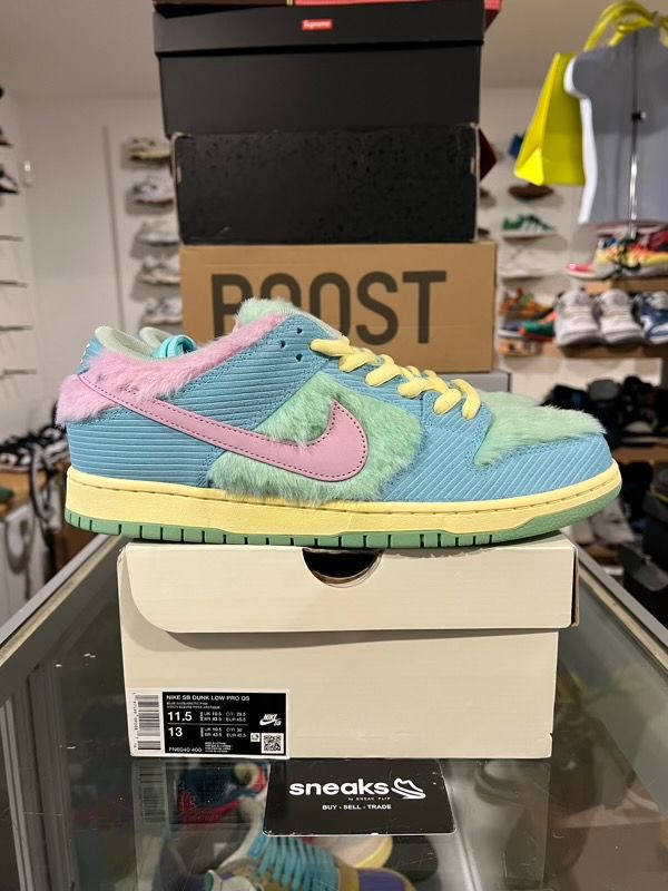 NEW SIZE 11.5M Nike SB Dunk Low Verdy Visty