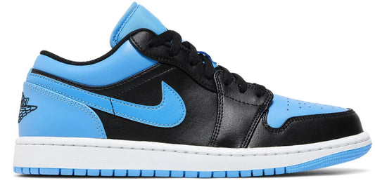 Jordan 1 Low Black University Blue