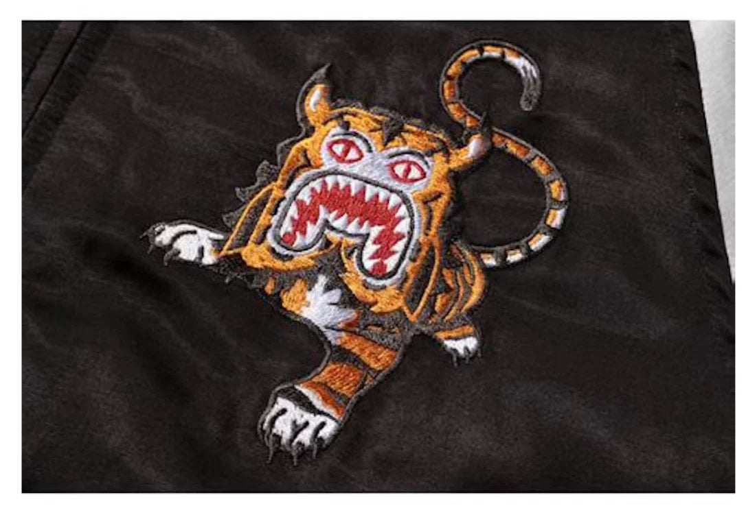 BAPE Tiger Souvenir Jacket Jacket Black