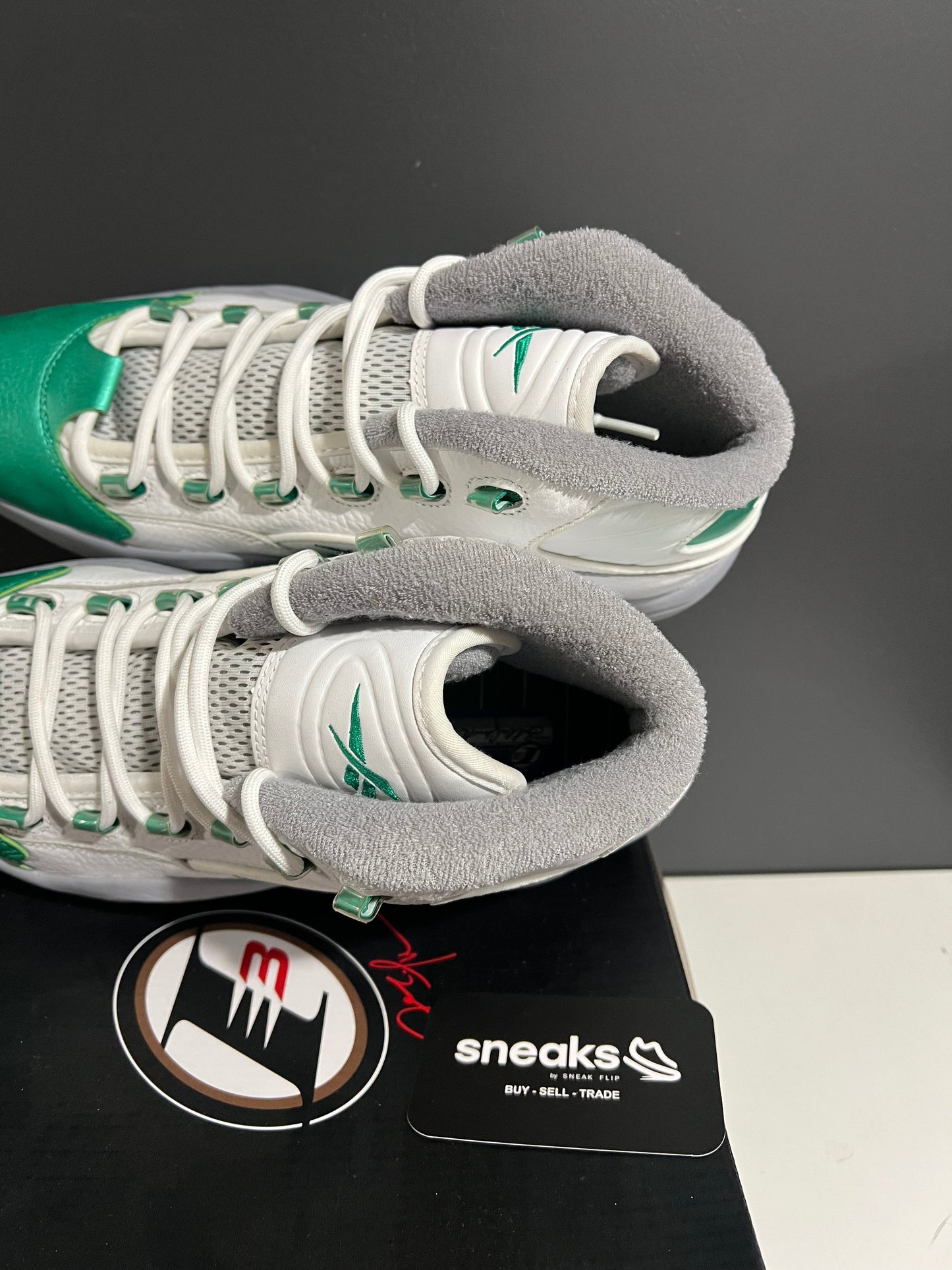 Reebok Question Mid Philadelphia Eagles - Used