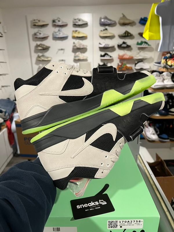 NEW SIZE 11.5M Jordan Jumpman Jack TR Travis Scott x Chase B Black Night Silver