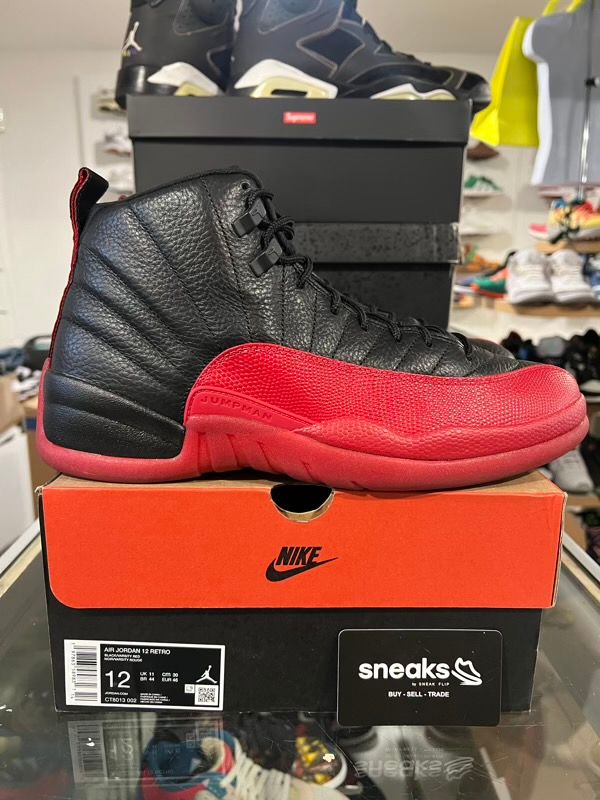 USED SIZE 12M Jordan 12 Retro Flu Game (2025) - Used