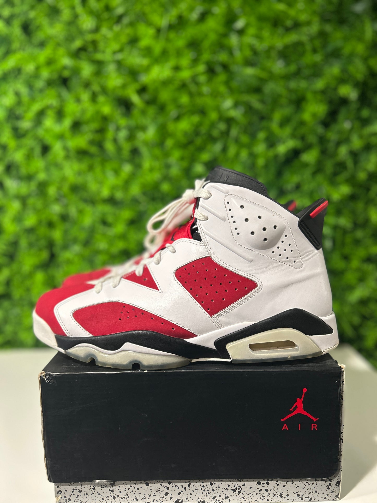 Air Jordan 6 Retro Carmine 2014 384664-160 USED SIZE 11.5M OG ALL