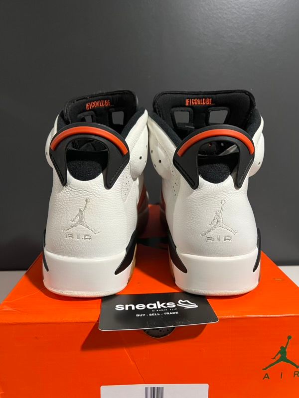 USED SIZE 12M Jordan 6 Retro Gatorade Like Mike White - Used