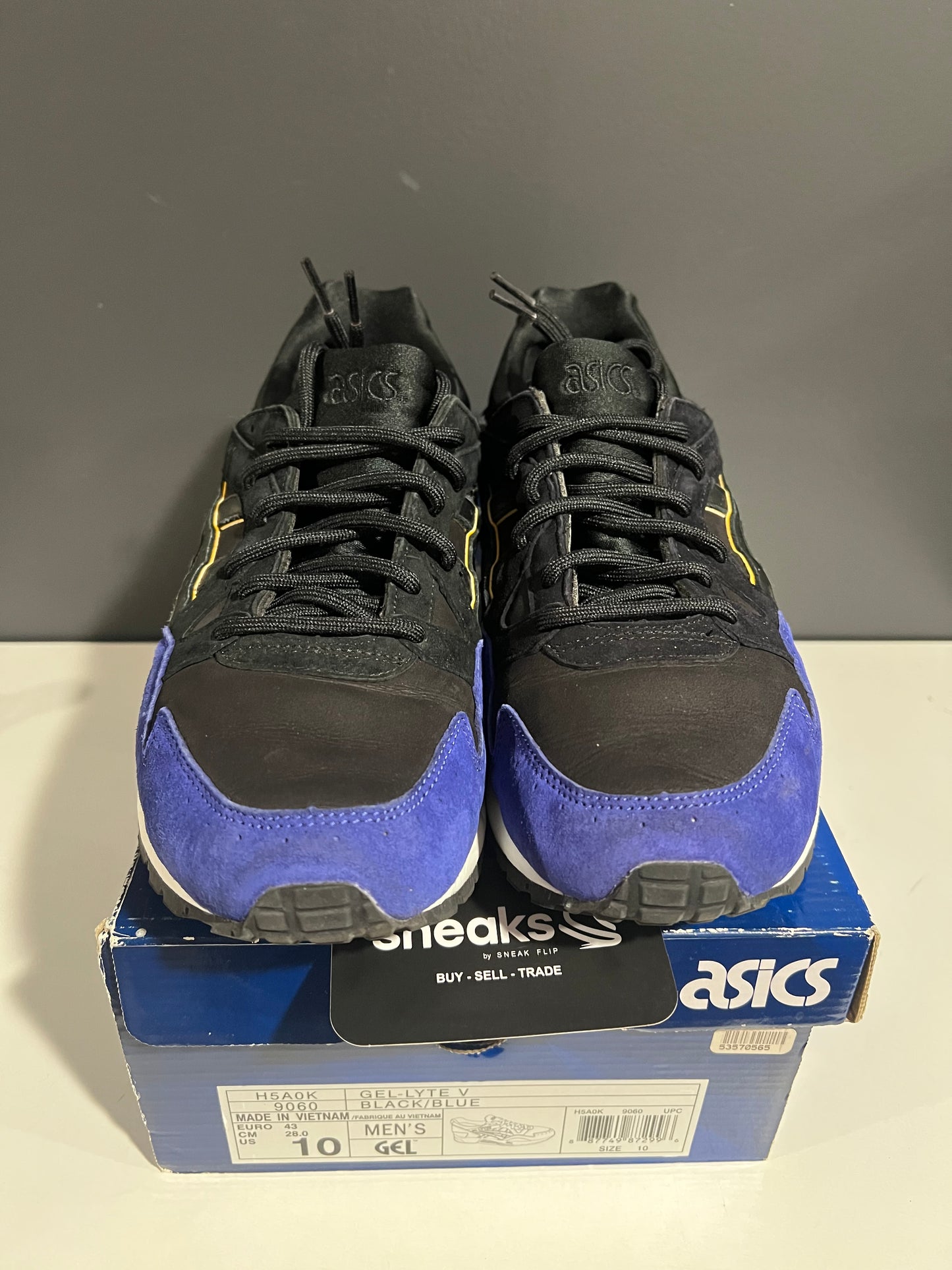 USED Bait x Gel Lyte 5 Splash City H5A0K-9060 SIZE 10M OG ALL AG25-283