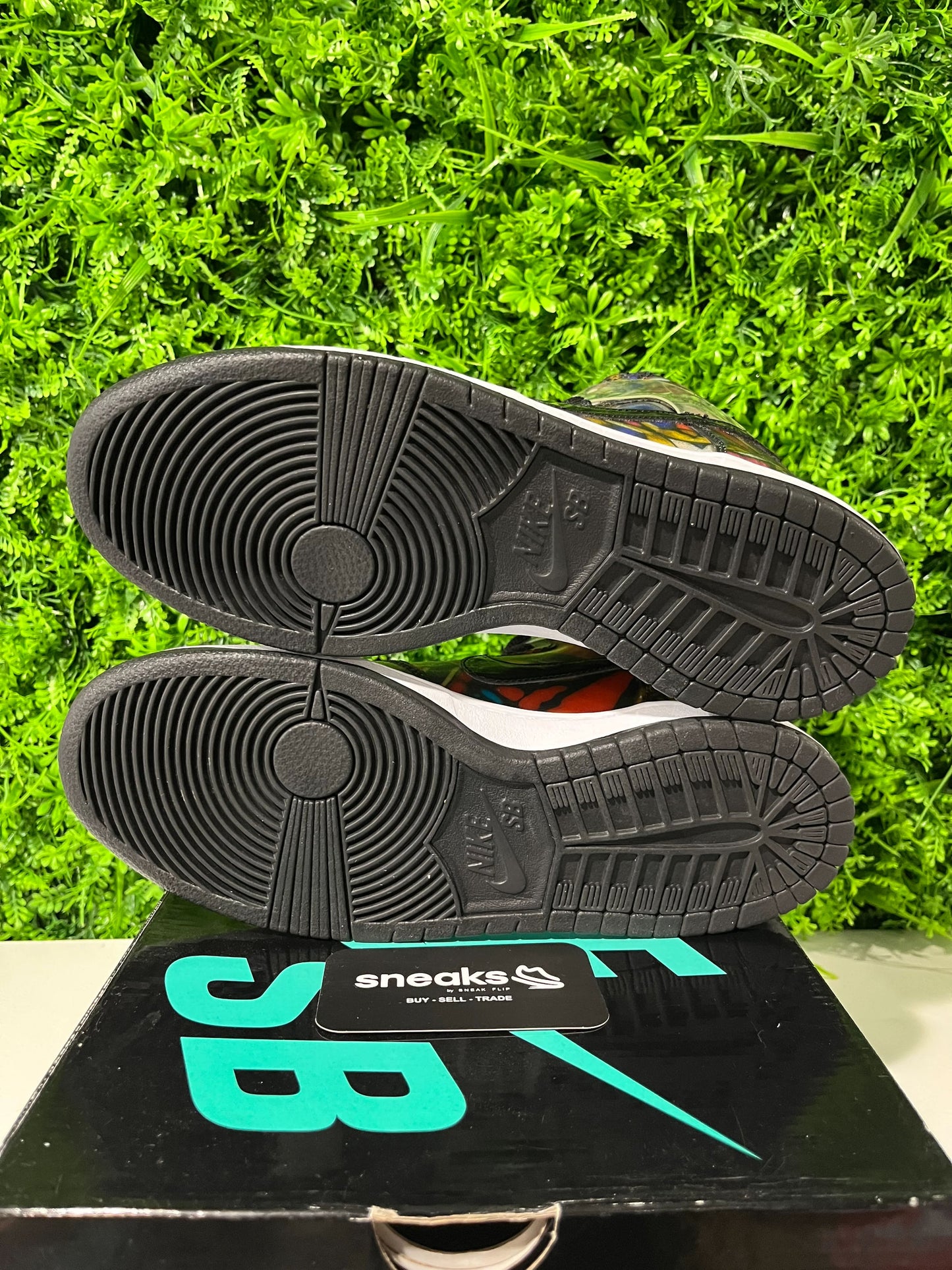 Nike SB Dunk High Concepts Stained Glass - Used