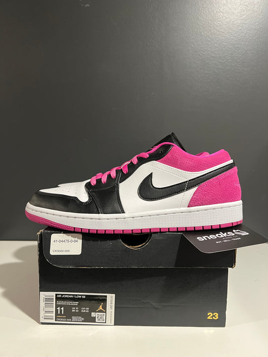 USED Air Jordan 1 Low SE Fuchsia CK3022-005 SIZE 11M OG ALL AG25-61