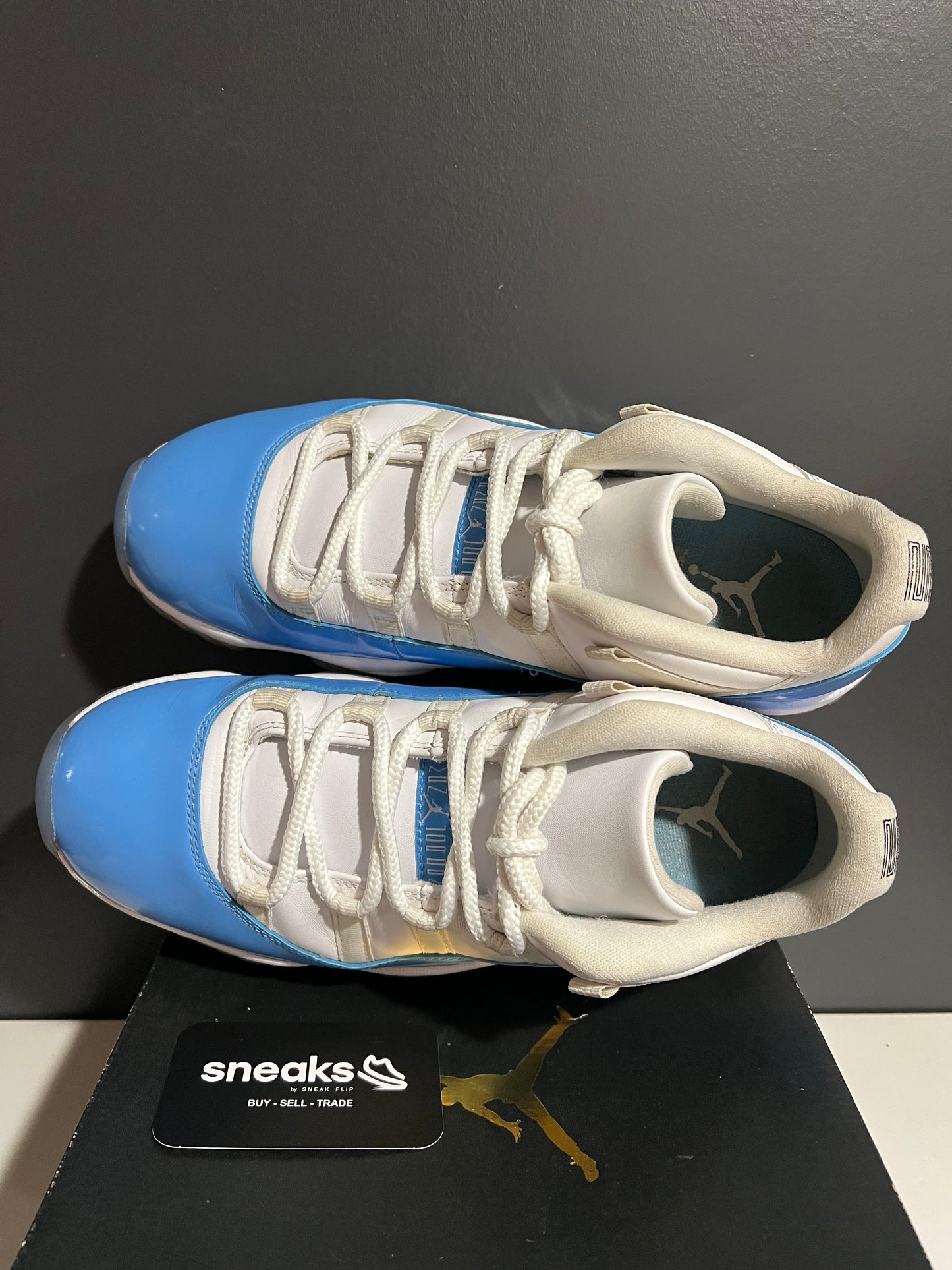 USED Air Jordan 11 Retro Low UNC 2017 528895-106 SIZE 10M OG ALL AG25-167