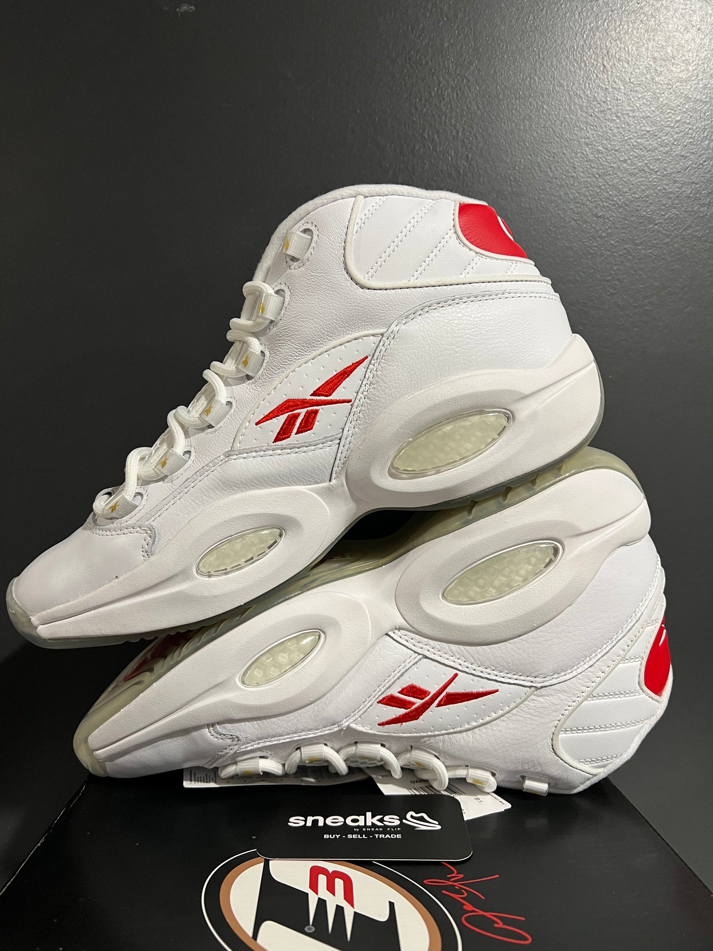 NEW Question Mid Dr. J GX0230 SIZE 11M OG ALL JY25-186
