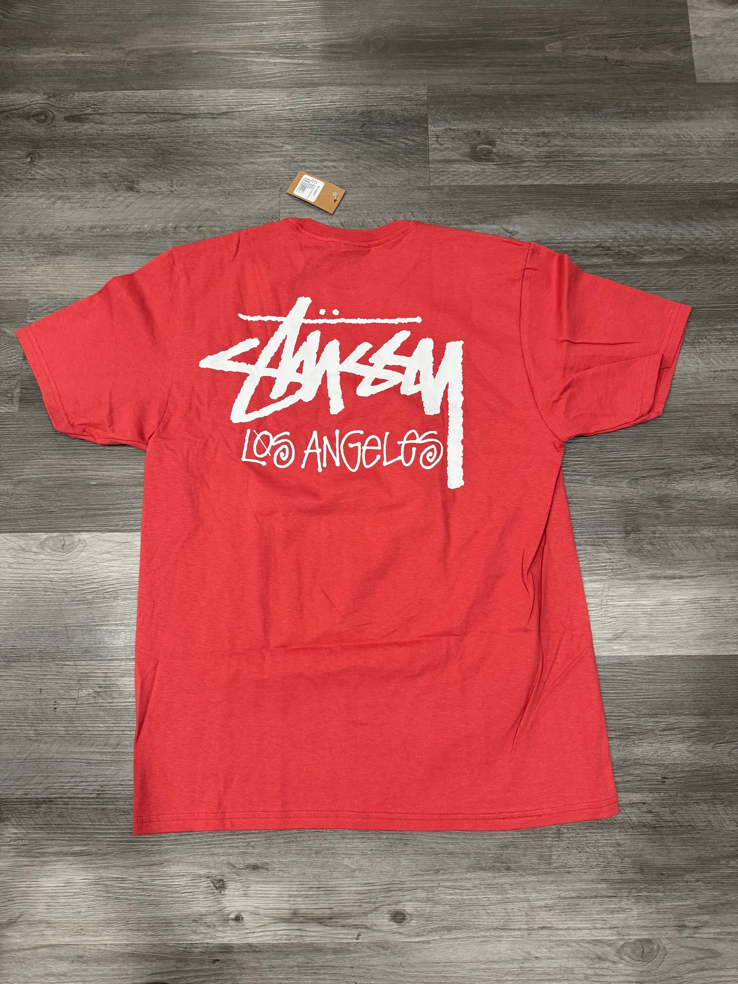 Stussy Los Angeles Basic Red T-Shirt
